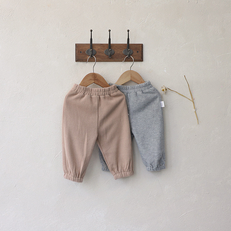 Cotton Ribbed Lounge Set for Toddlers – Long Sleeve Top & Trousers