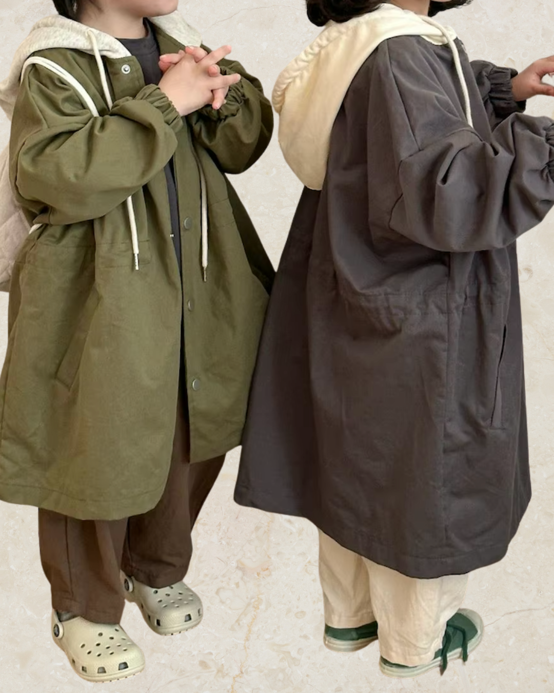 Casual Hooded Parka