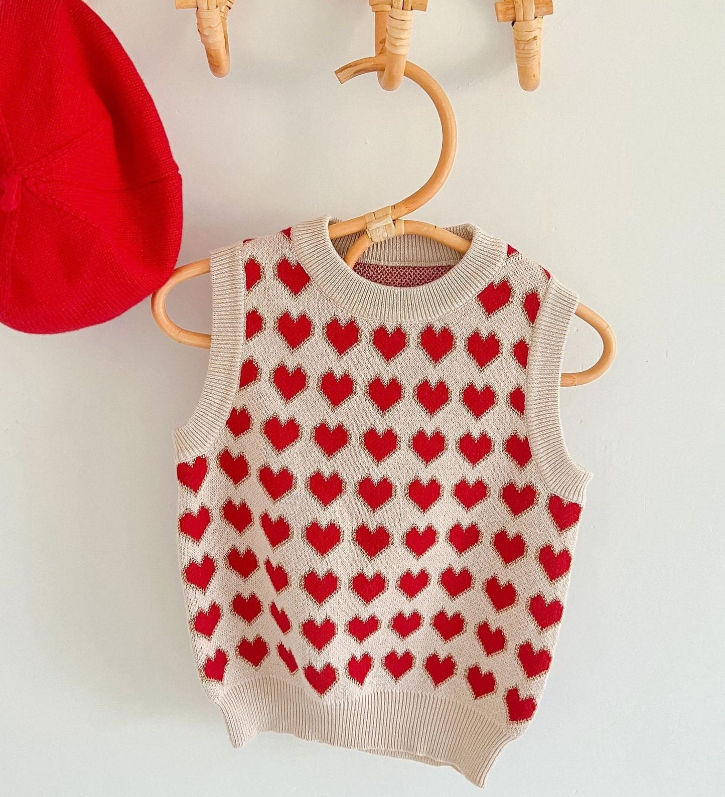 Knitted Pullover Heart