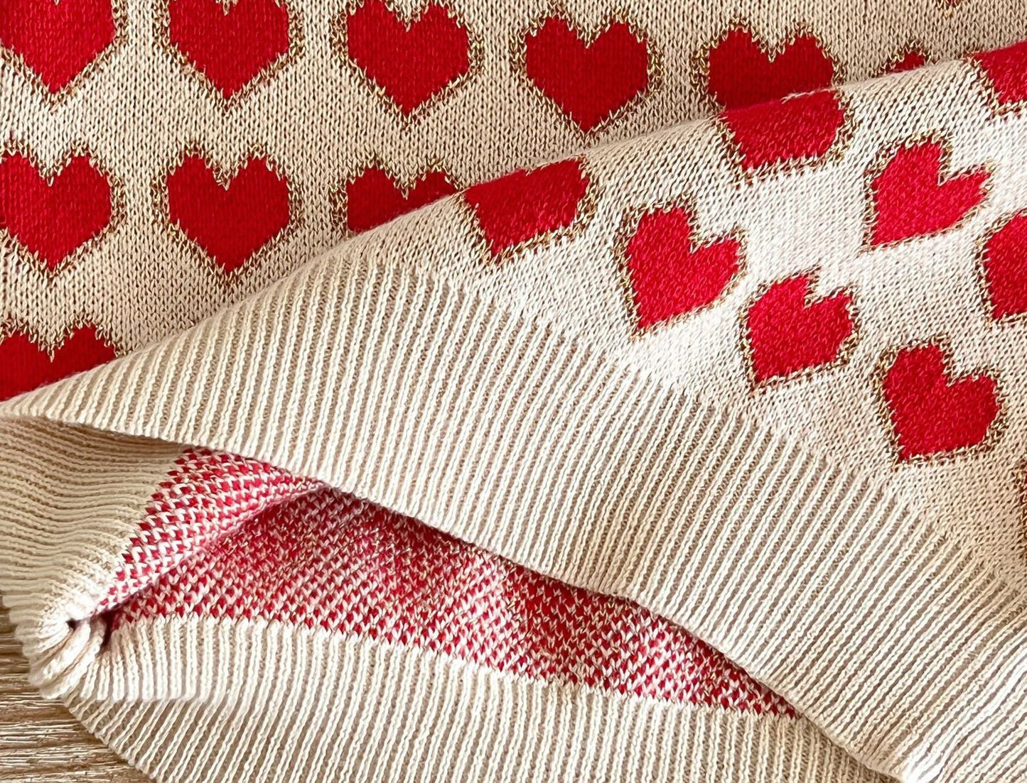 Knitted Pullover Heart